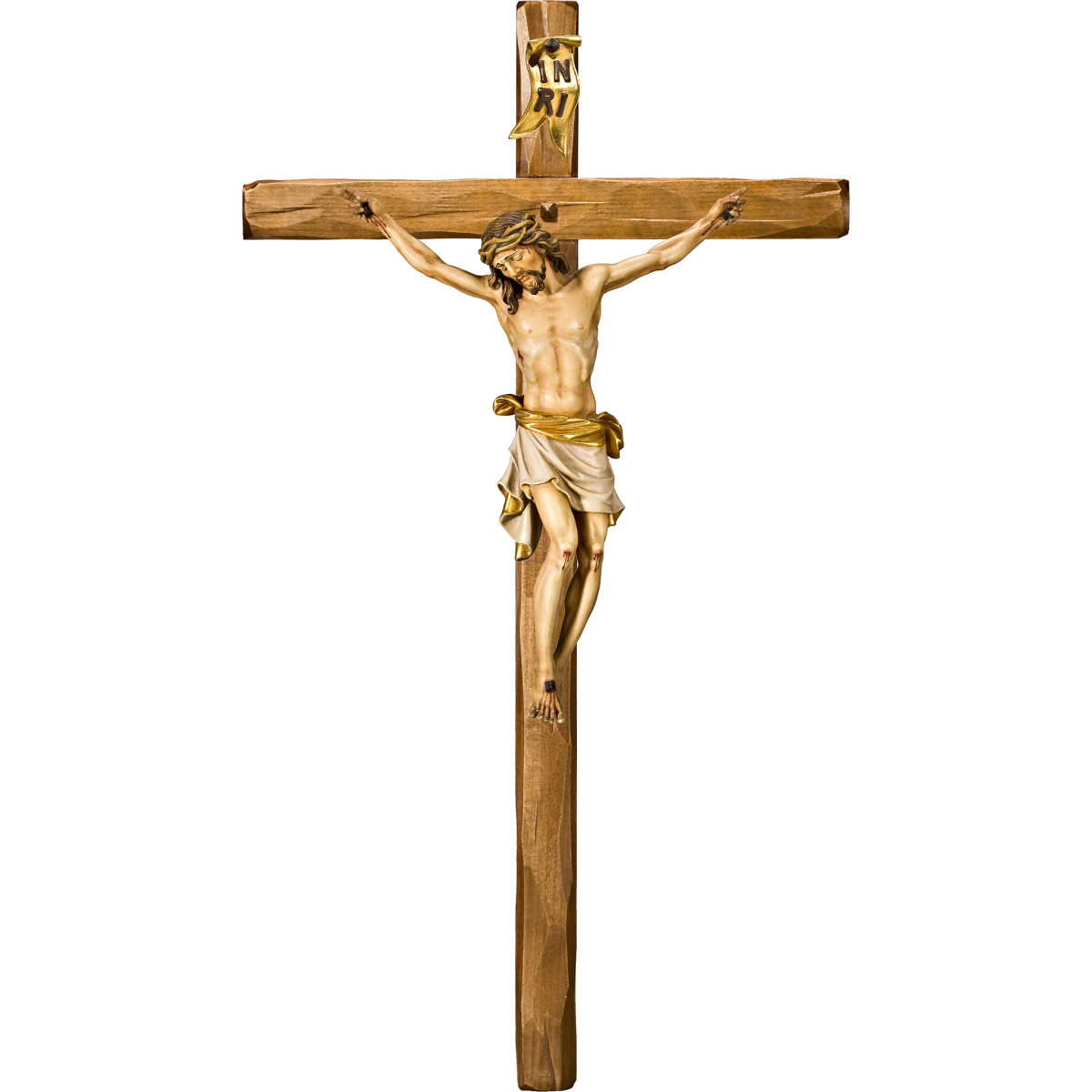 Cristo Pisa en cruz recta